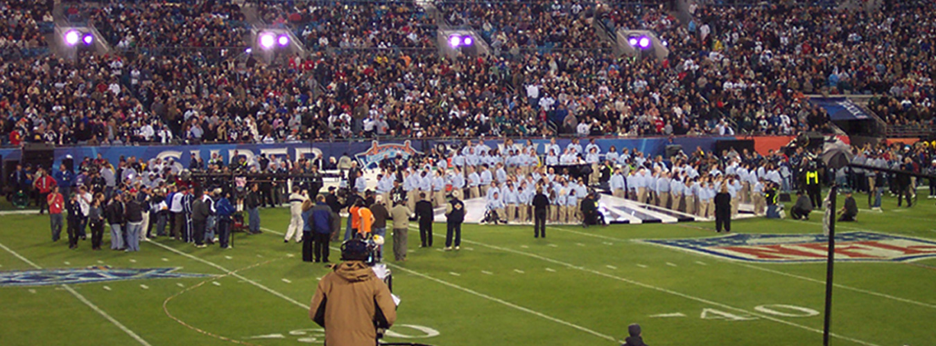 Super Bowl XXIX performance by The Florida School for the Deaf and the Blind