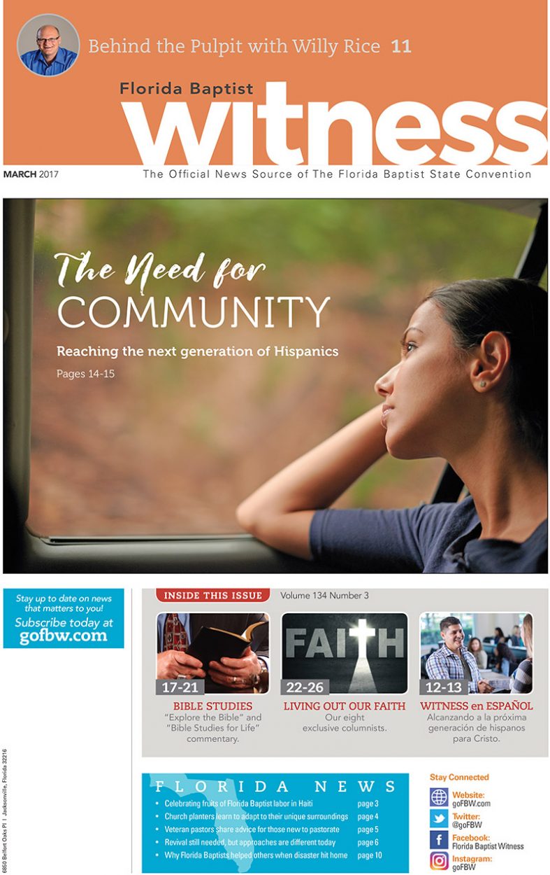 Florida Baptist Witness Publication