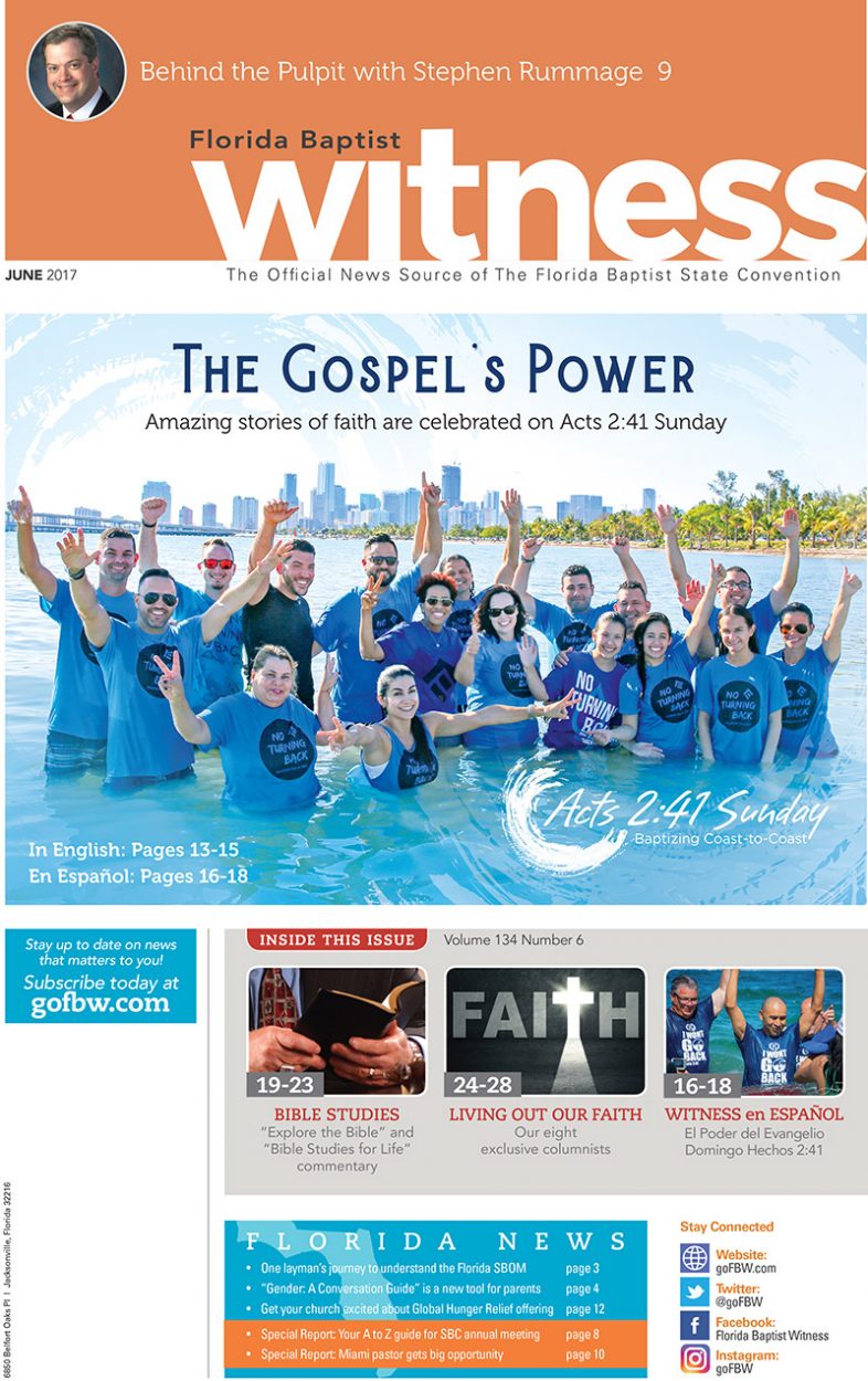 Florida Baptist Witness Publication