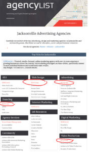 RLS Group ranks in the top advertising agencies in Jacksonville Florida