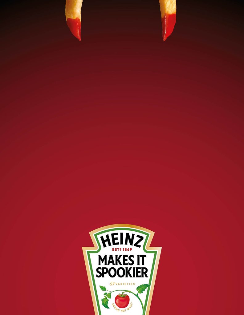 Heinz Halloween Ad for 2019 - simple and effective advertising 